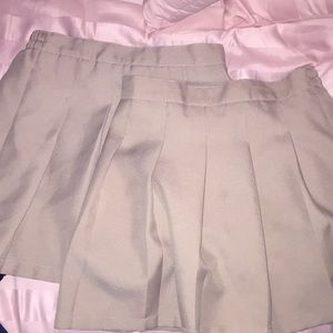 School skirts (khaki)